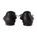 Simone Rocha Mesh and Leather Ballet Flat — Black