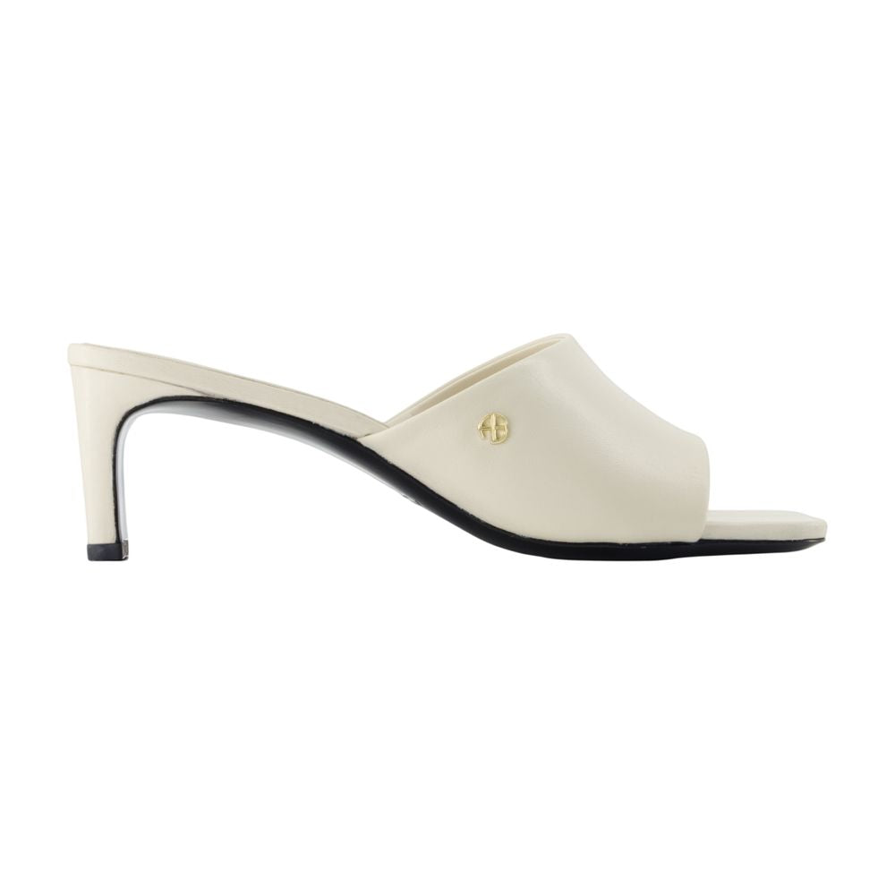 Anine Bing Jayden Mule — Ivory