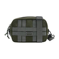 Kenzo Quilted Nylon Crossbody Bag — Green