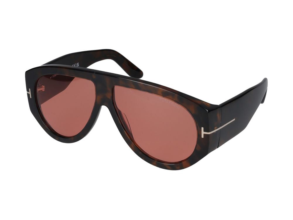 Tom Ford FT1044 Injected Pilot Sunglasses — Black