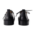 Alexander McQueen Lace-Up Calfskin Derby — Black