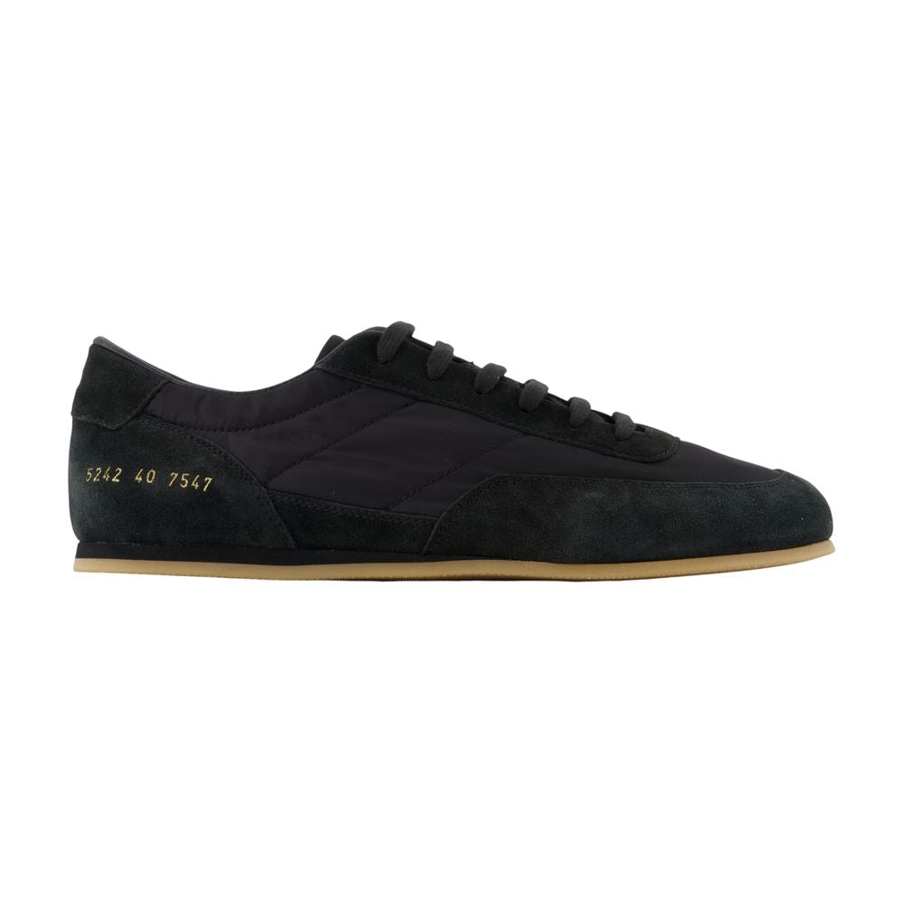 Common Projects Minimal Calfskin Sneaker — Black