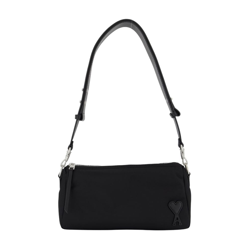 AMI Paris Shoulder Bag — Black