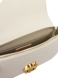 Bolso de hombro con cierre C-Me de Coccinelle — Blanco