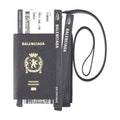 Balenciaga Calfskin Passport Holder — Black