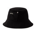 A.P.C. COGYX-M24125 Bucket Hat — Black