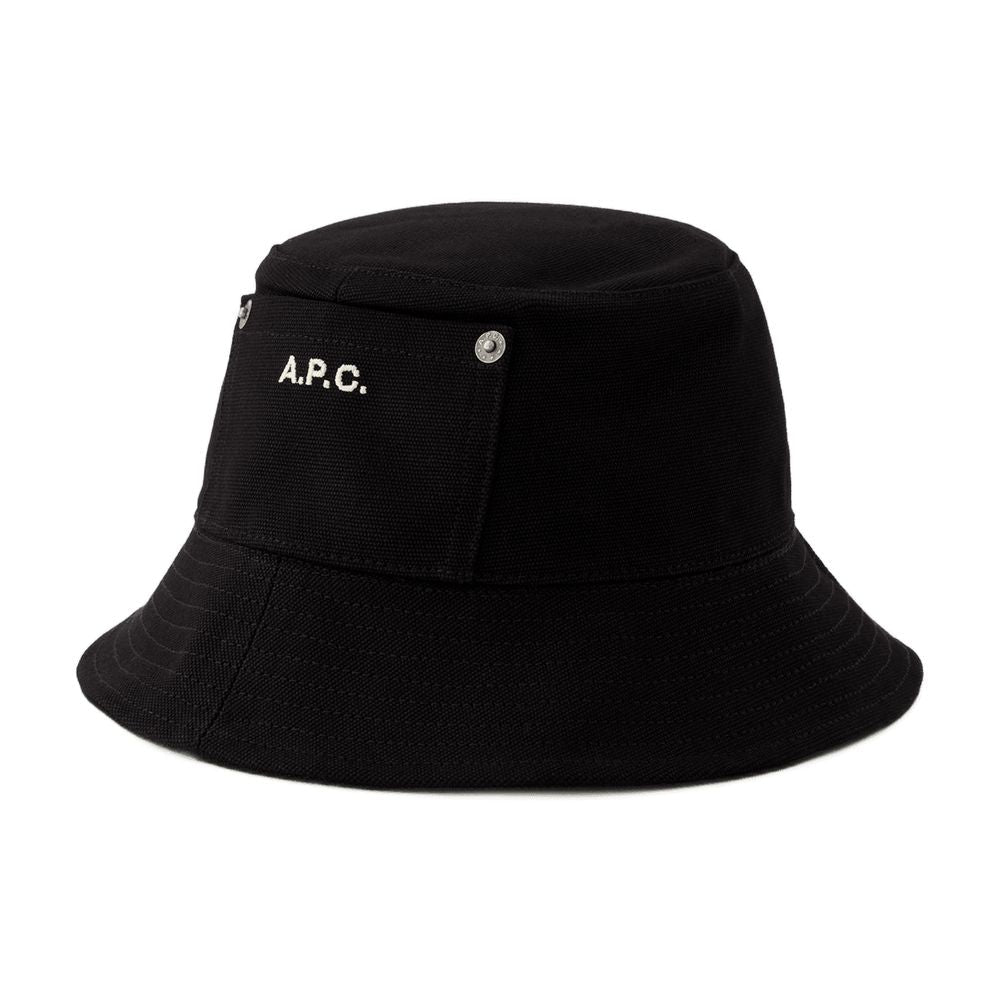 A.P.C. COGYX-M24125 Bucket Hat — Black