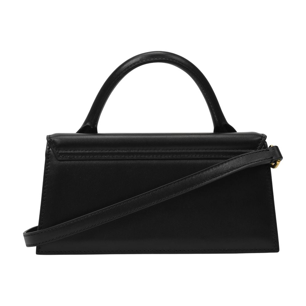 Jacquemus Le Chiquito Long Top Handle Bag — Black