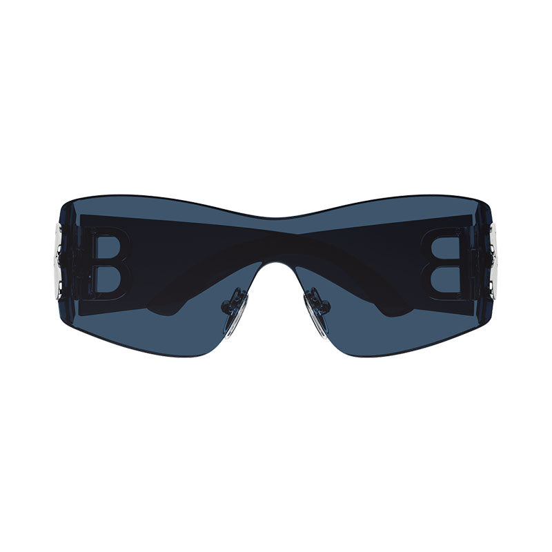 Balenciaga BB0359S002 Shield Frame Sunglasses — Blue