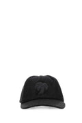 Palm Angels CAPPELLO Embellished Cotton Baseball Cap — Black