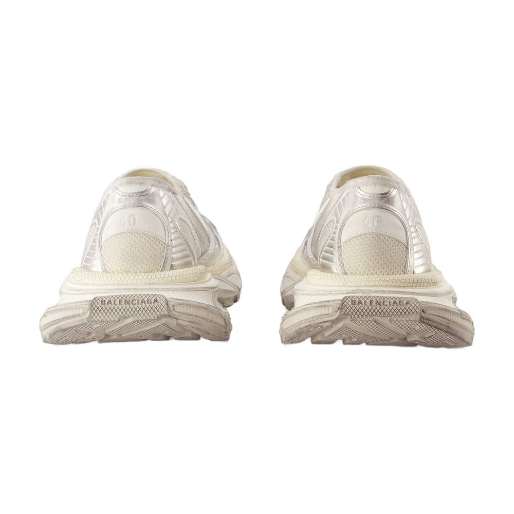 Balenciaga Slip-On Synthetic Sneaker — Beige