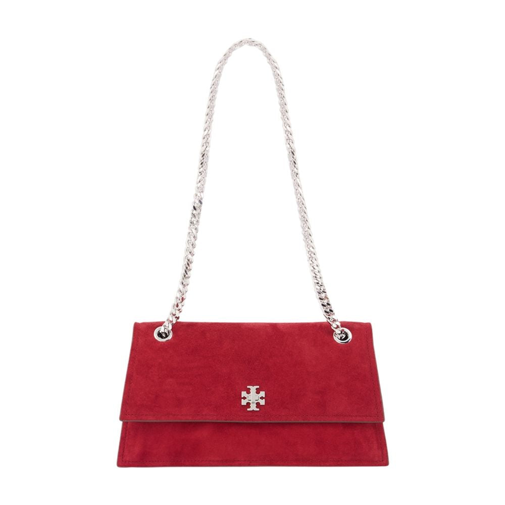 Tory Burch Kira Turnlock Shoulder Bag — Red