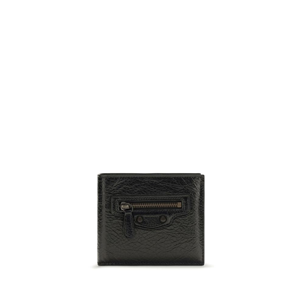 Balenciaga Le City Square Wallet — Black