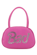 Amina Muaddi Aminibaddie Top Handle Bag — Pink