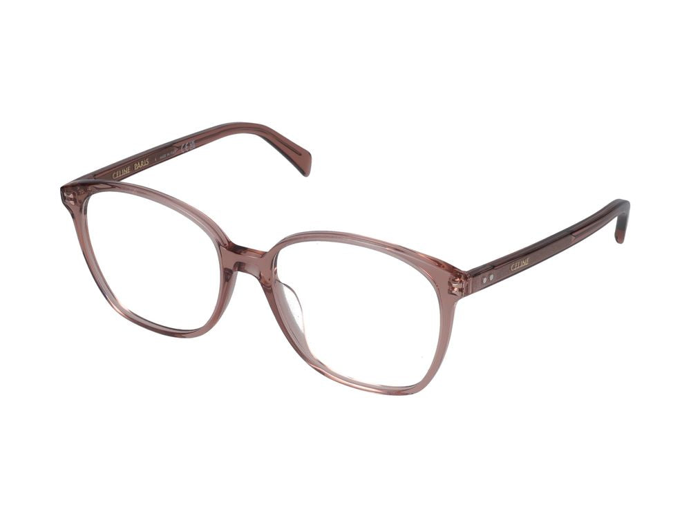 Celine CL50115I Square-Frame Optical Eyeglasses — Mauve