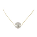 Isabel Marant Chain-Link Pendant Necklace — Gold
