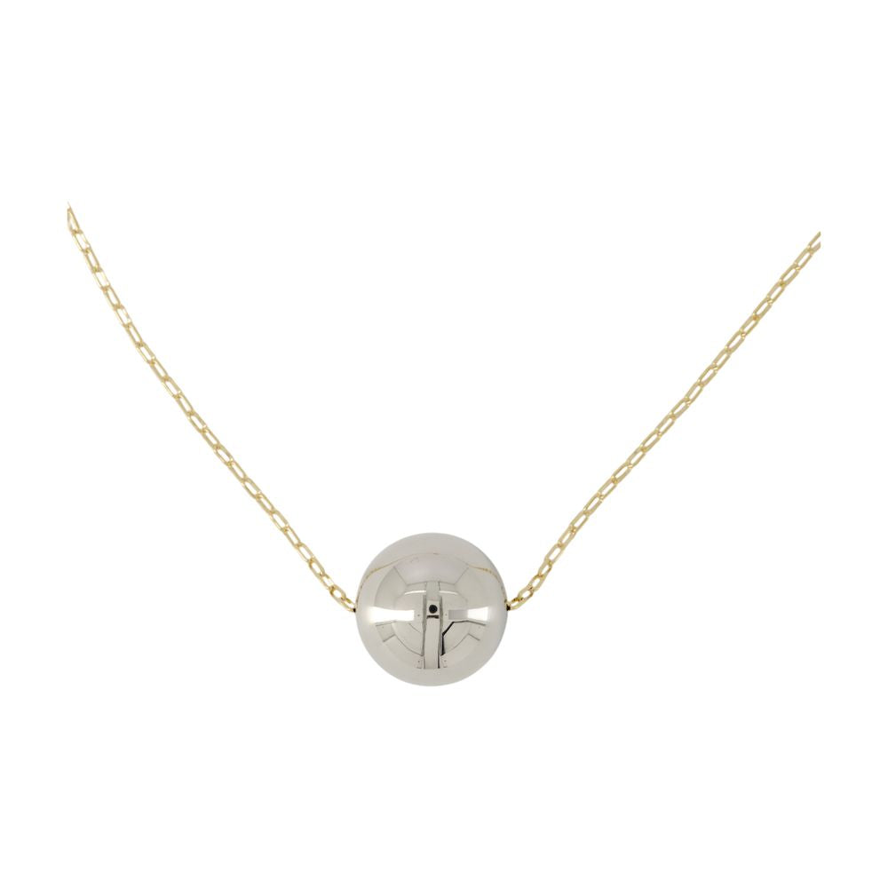 Isabel Marant Chain-Link Pendant Necklace — Gold