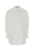 Camisa oversize de popelín Jil Sander - Blanco