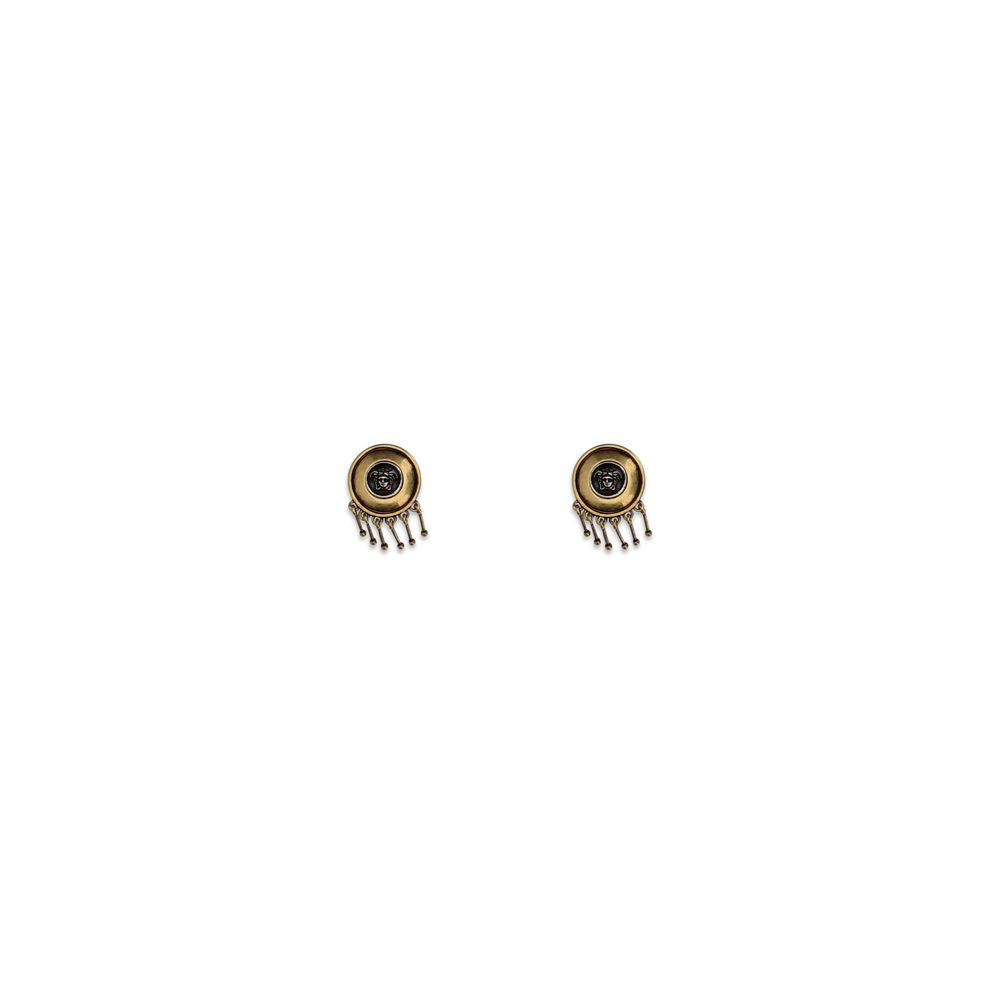 Versace Medusa Earrings — Gold