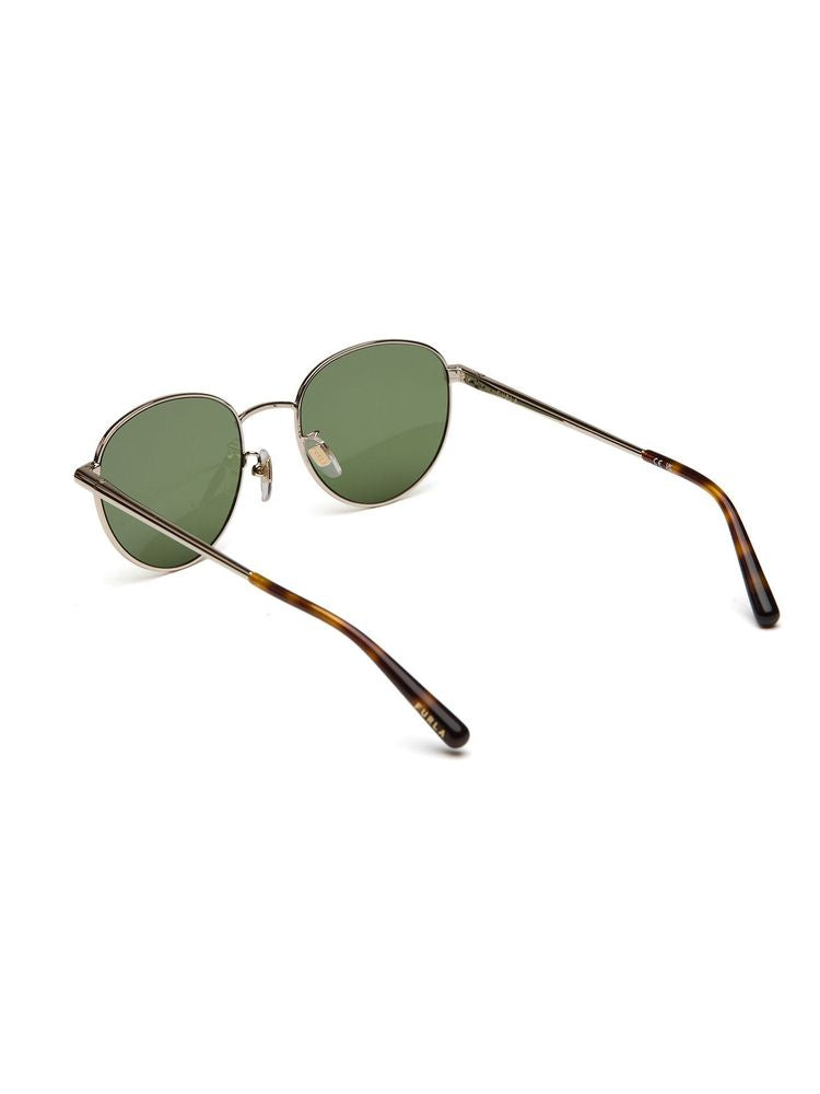 Furla SFUB19 Metal Round-Frame Sunglasses — Gold