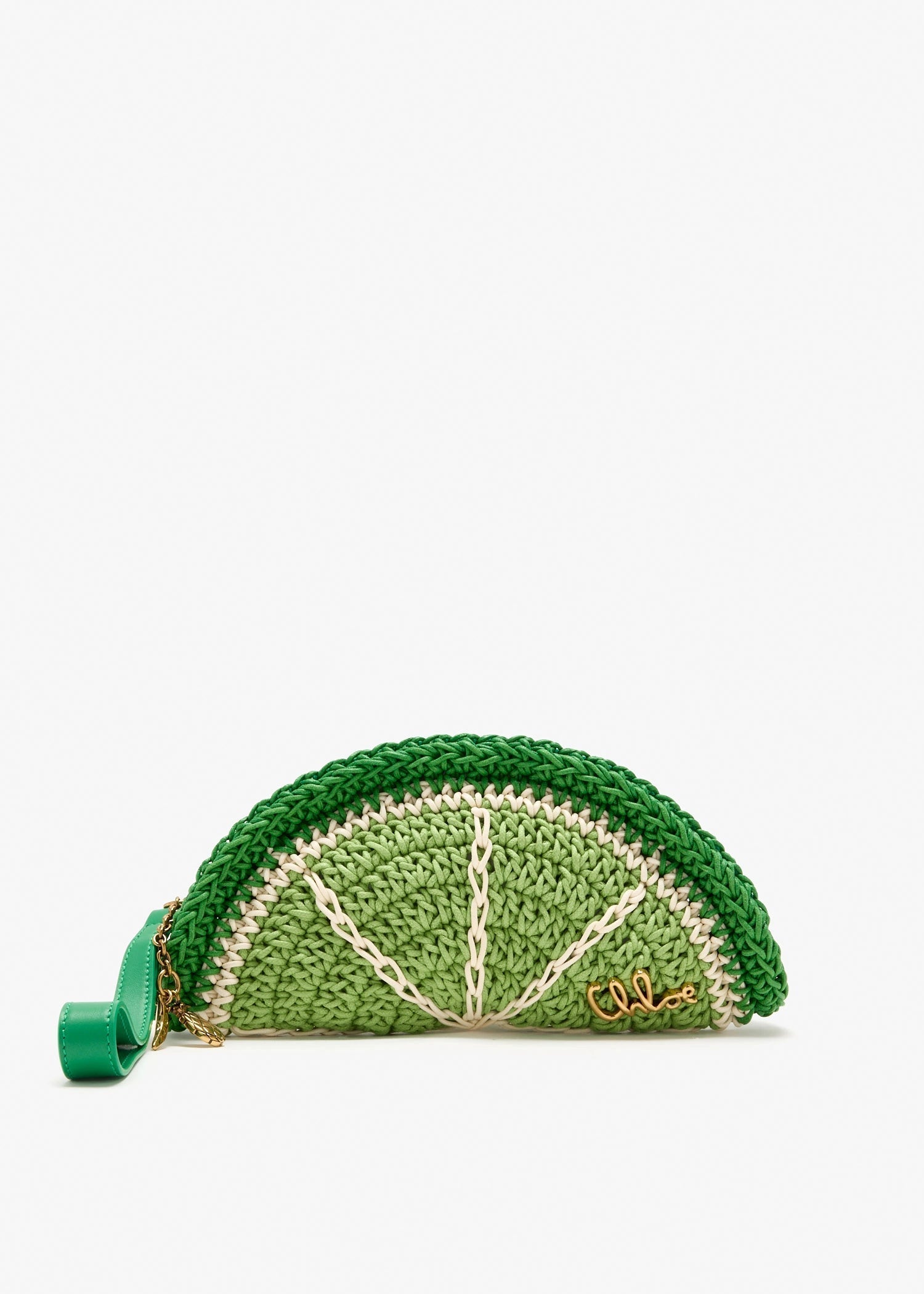 Chloé Tropicus Clutch — Green
