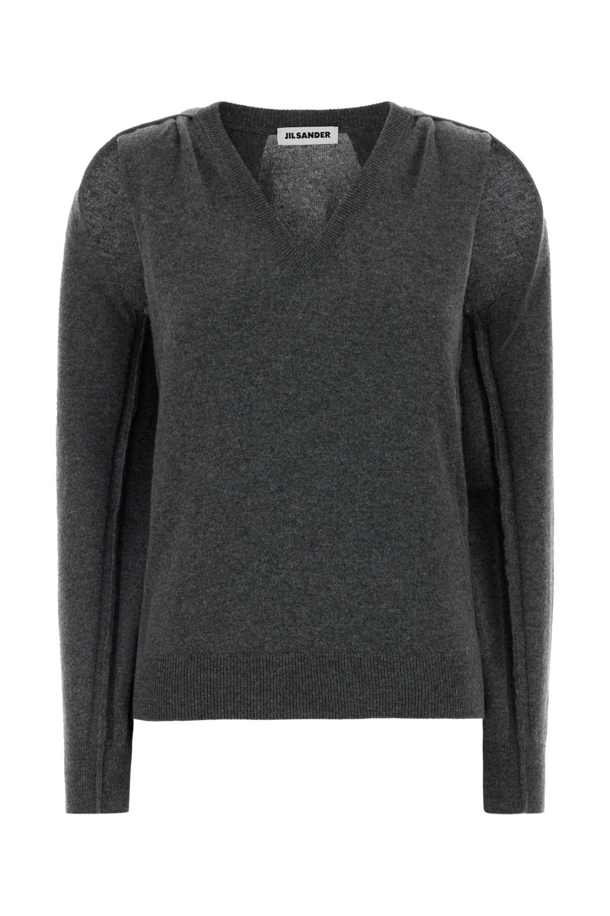 Jil Sander Cashmere Sweater — Gray