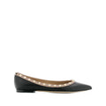 Valentino Garavani Rockstud Flat — Black