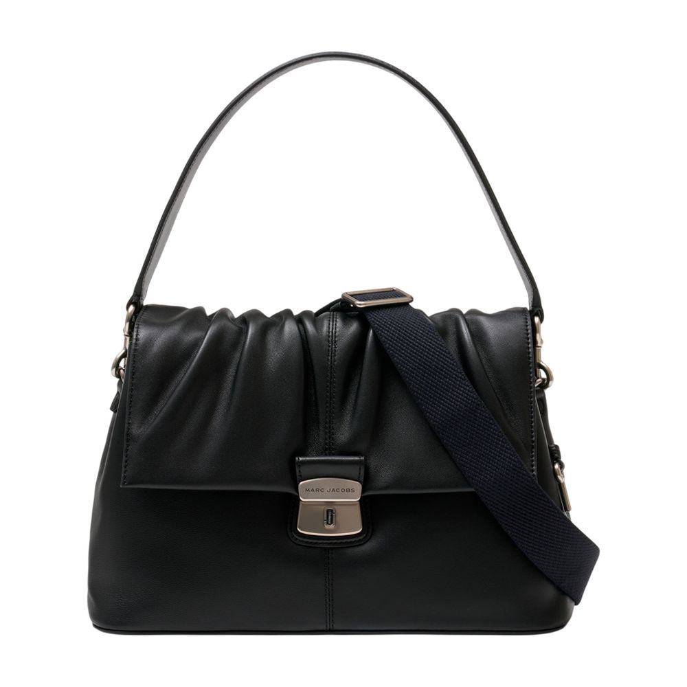 Marc Jacobs The Messenger Crossbody Bag — Black