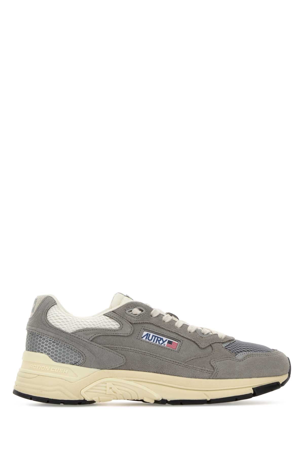 Autry Hyperway Low Sneaker — Gray
