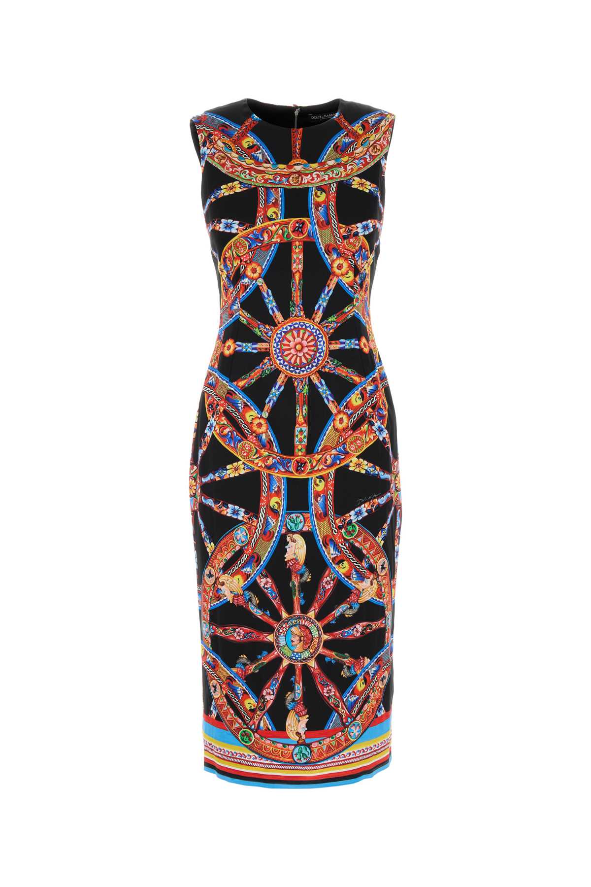 Dolce & Gabbana Carretto Dress — Black