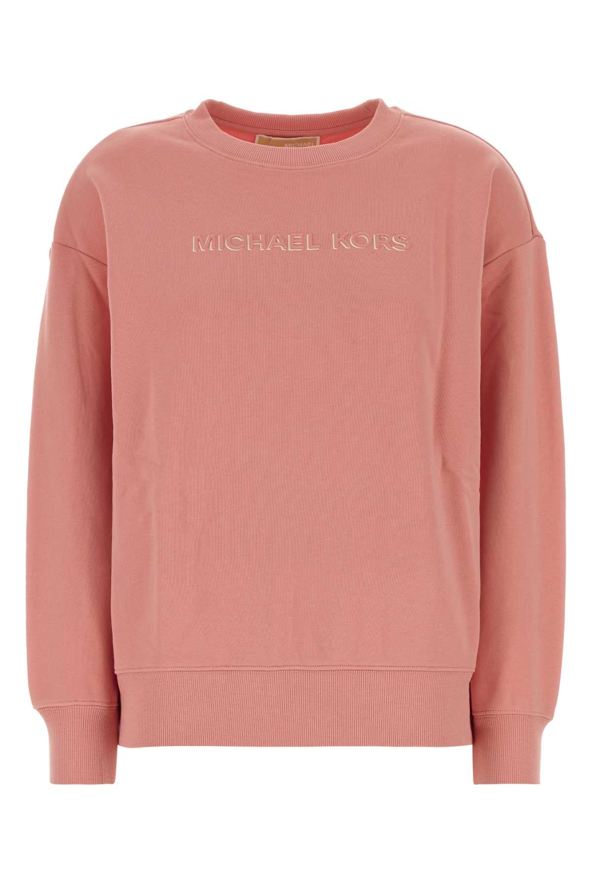 Michael By Michael Kors Shdw Sweatshirt — Pink