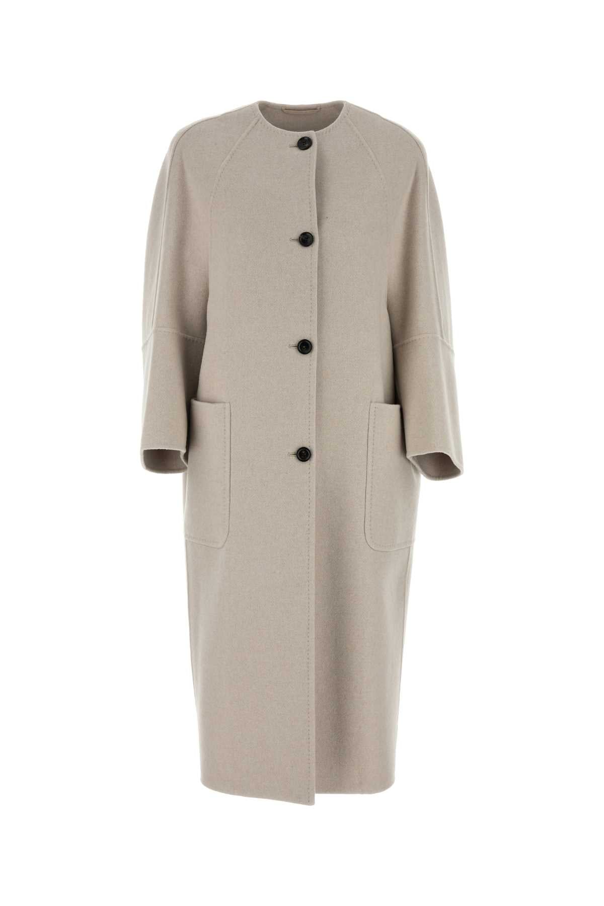 Max Mara Cashmere Coat — Beige