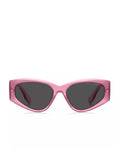 Marc Jacobs 803SPLGY Logo Cat-Eye Sunglasses — Pink