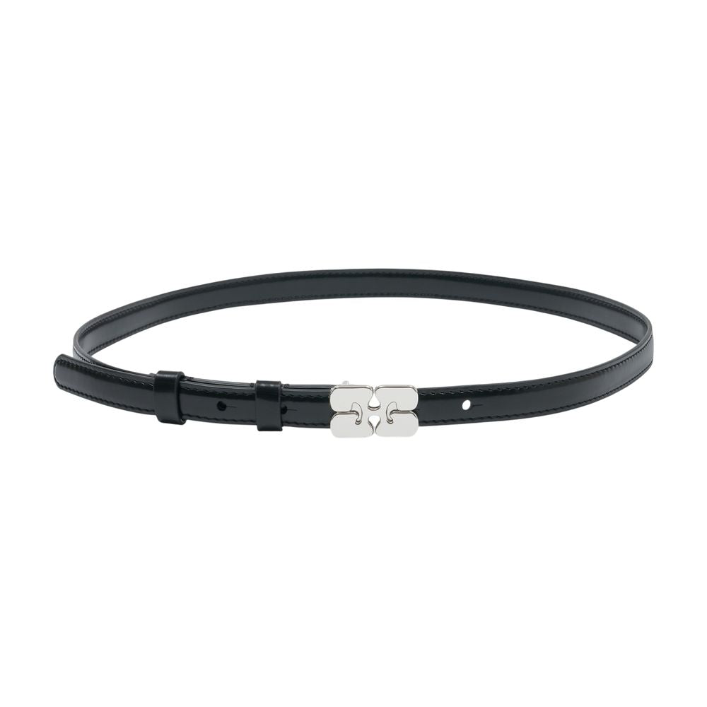 Ganni Kat Belt — Black