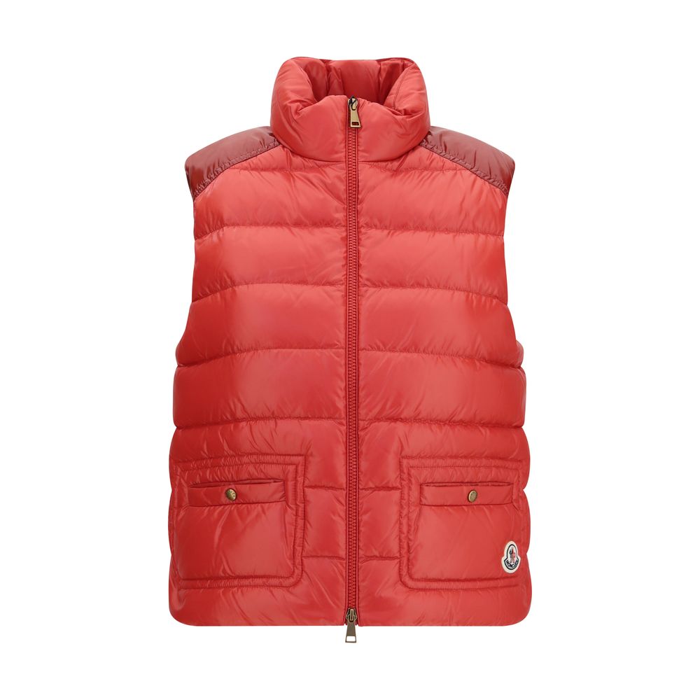 Moncler Frelon Vest — Red