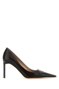 Tom Ford Pointed-Toe Leather Pump — Black