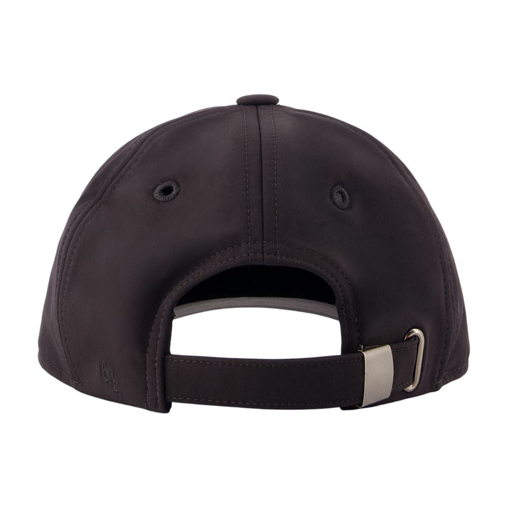 Our Legacy A4258BP Synthetic Baseball Cap — Black