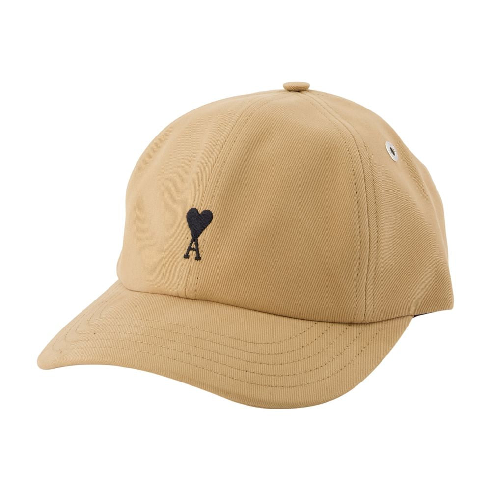 AMI Paris UCP265.AW0041-A184 Baseball Cap — Beige