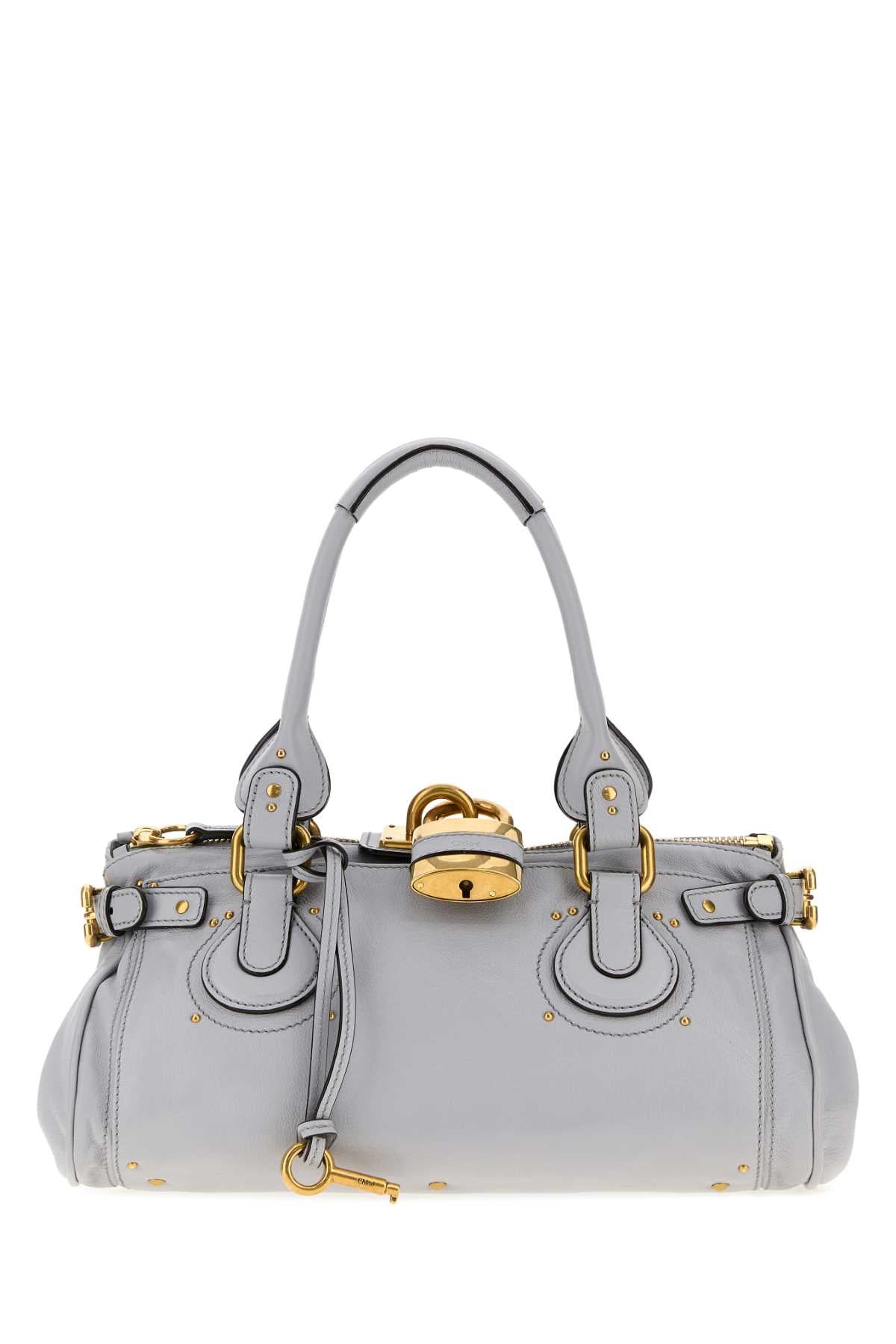 Chloé Paddington Shoulder Bag — Gray