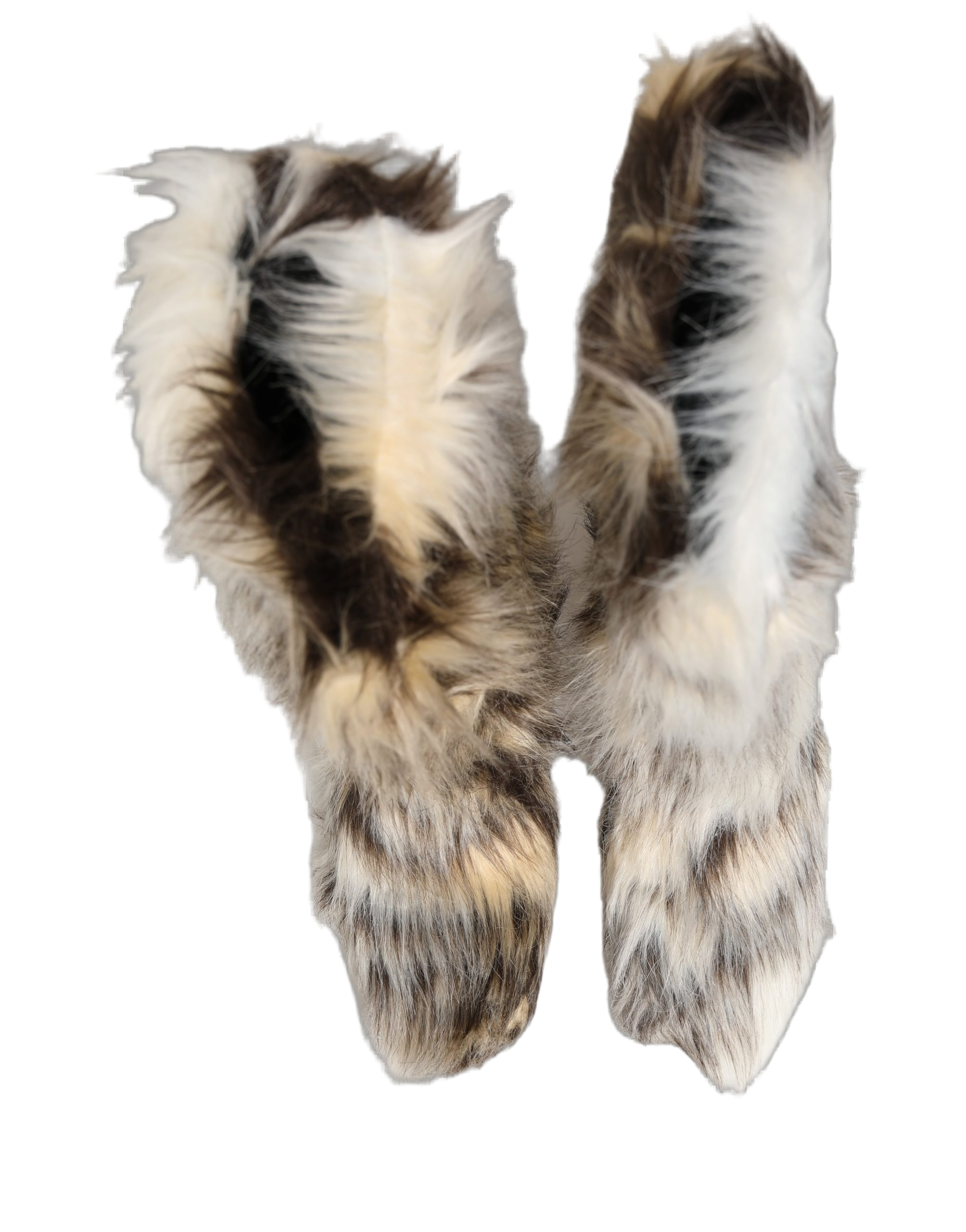 Dolce & Gabbana Faux Fur Boot — Multicolor