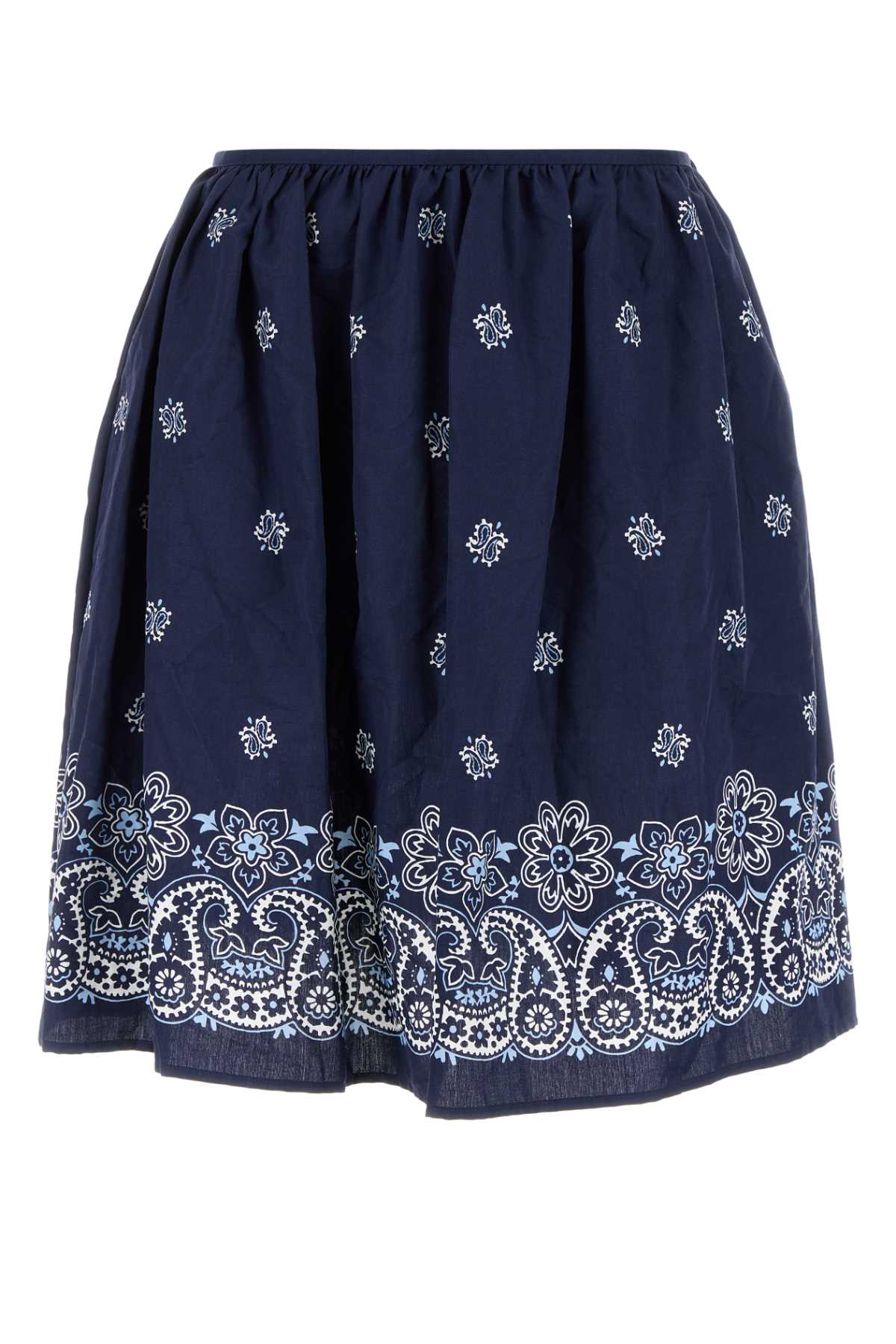 Miu Miu Falda Gonne — Azul marino