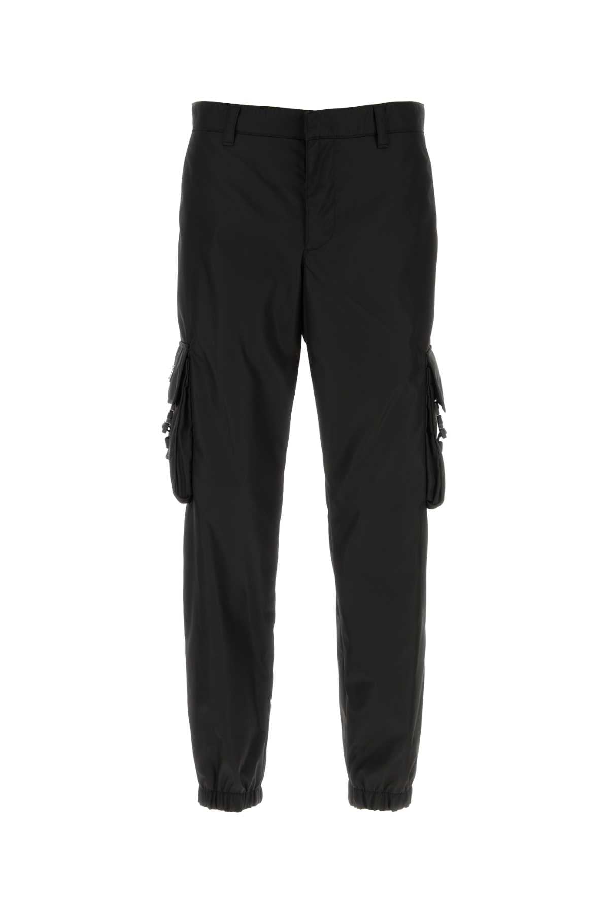 Prada Re-Nylon Cargo Pant — Black