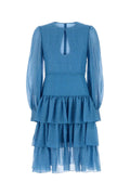 Valentino Garavani Pattern Dress — Blue