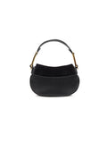Coccinelle Grained Leather Shoulder Bag — Black