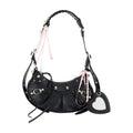 Balenciaga Le Cagole Shoulder Bag — Black