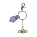 Vivienne Westwood 3D Orb Charm Key Case — Purple