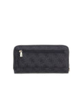 Cartera Guess con cremallera y logo - Negro