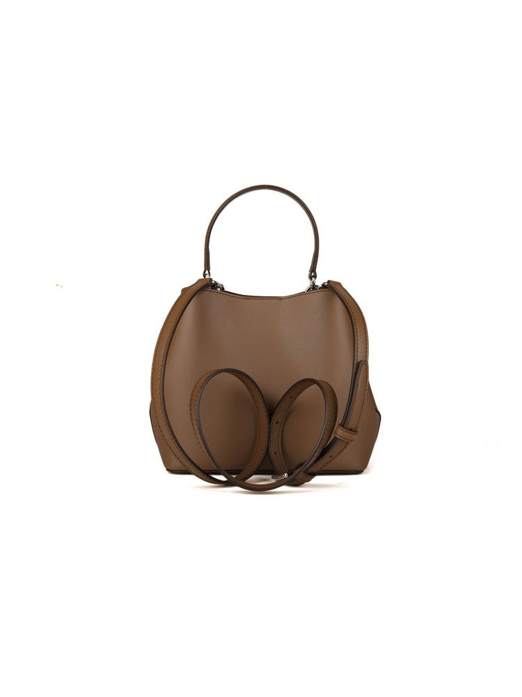 Michael Kors Pratt Crossbody Bag — Brown