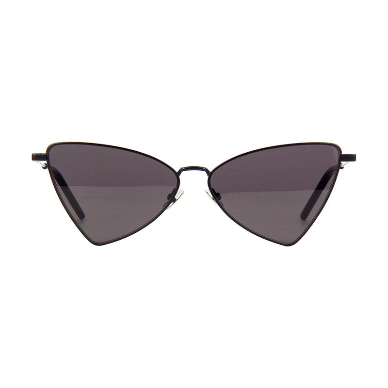 Saint Laurent SL303JERRY002 Rimless Cat-Eye Sunglasses — Black
