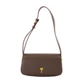 AMI Paris Shoulder Bag — Brown